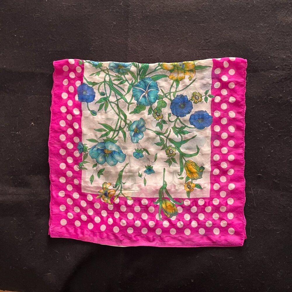 Vintage Berkshire/Made In Italy Rectangular Scarf*